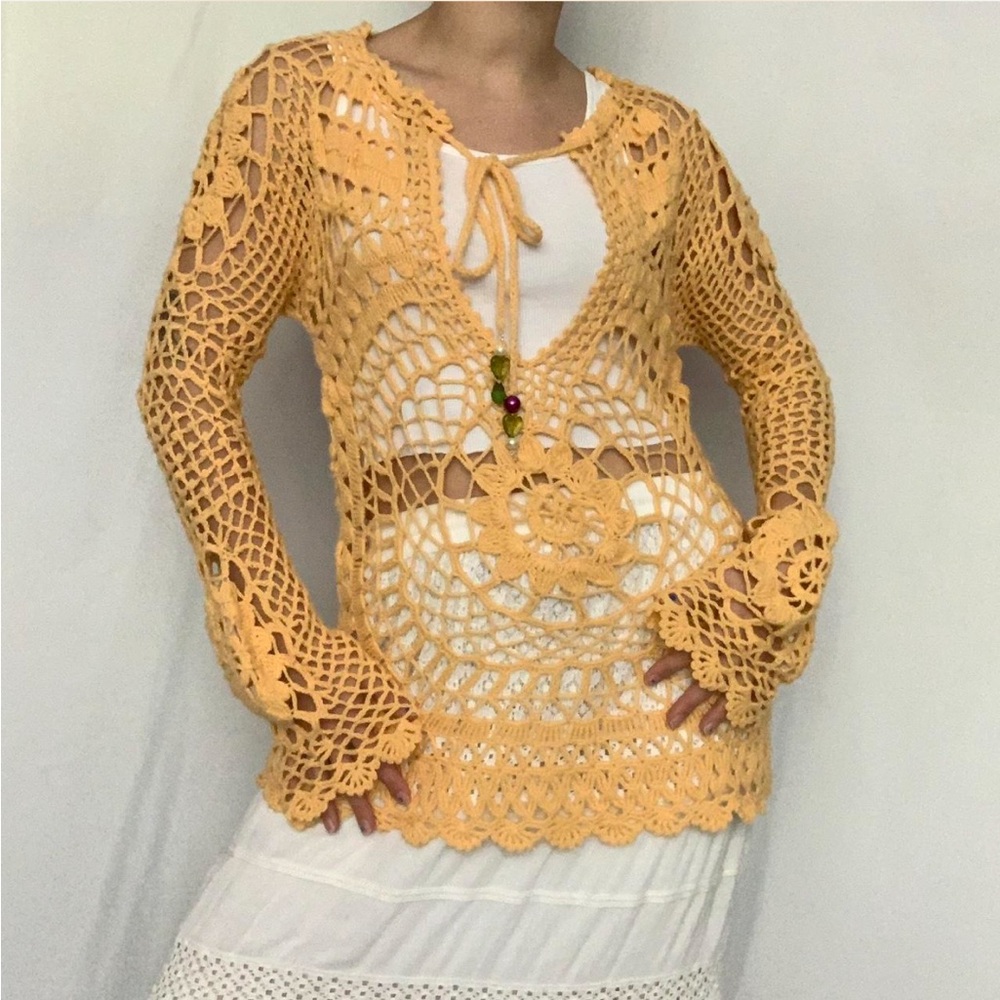 Vintage Nevada Crochet Top